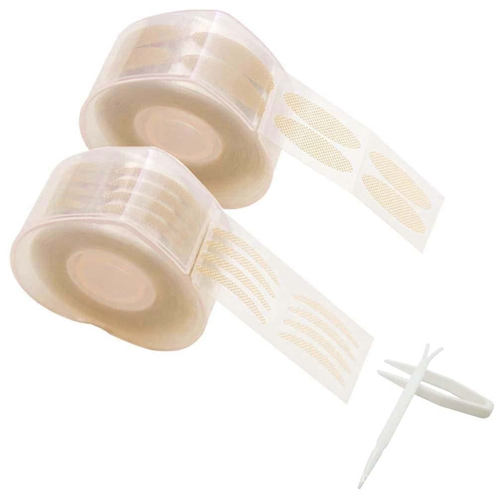 BlingKingdom 1200 peças de Fita Adesiva Invisível para Pálpebras Duplas - Tiras de Elevação e Fitas Instantâneas para Pá