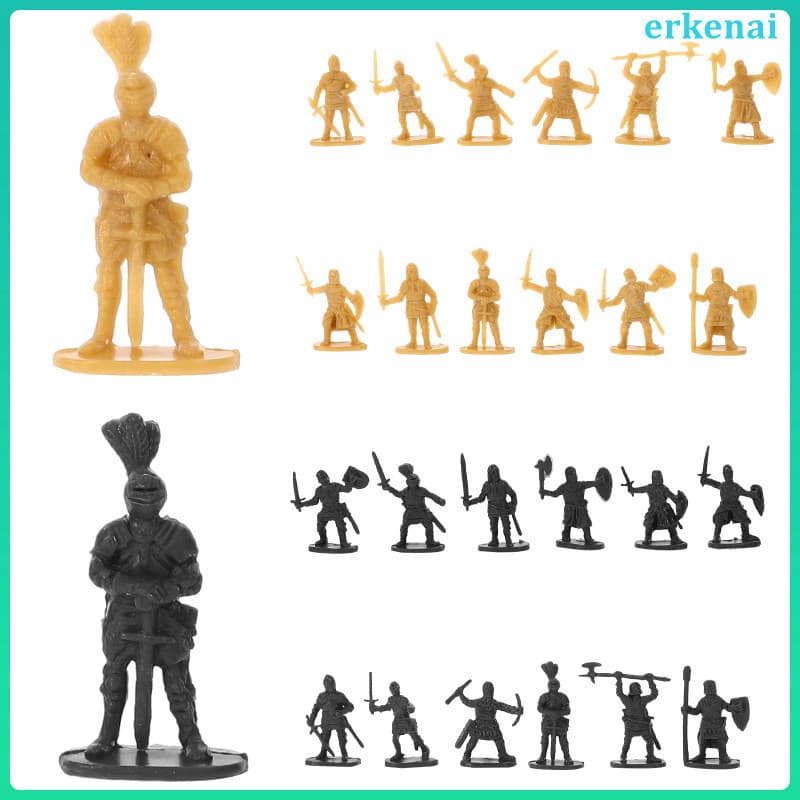 🧸 200Peças Soldados Miniatura Plástico Para Decoração Residencial Colorida