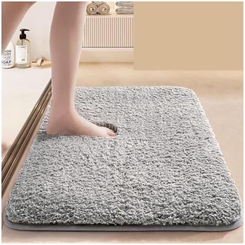 Tapete De Banheiro Para Porta , Absorvente Pés , Quarto , Toalha De Chão De Hotel , Tapetes Antiderrapantes Espessos (Ci