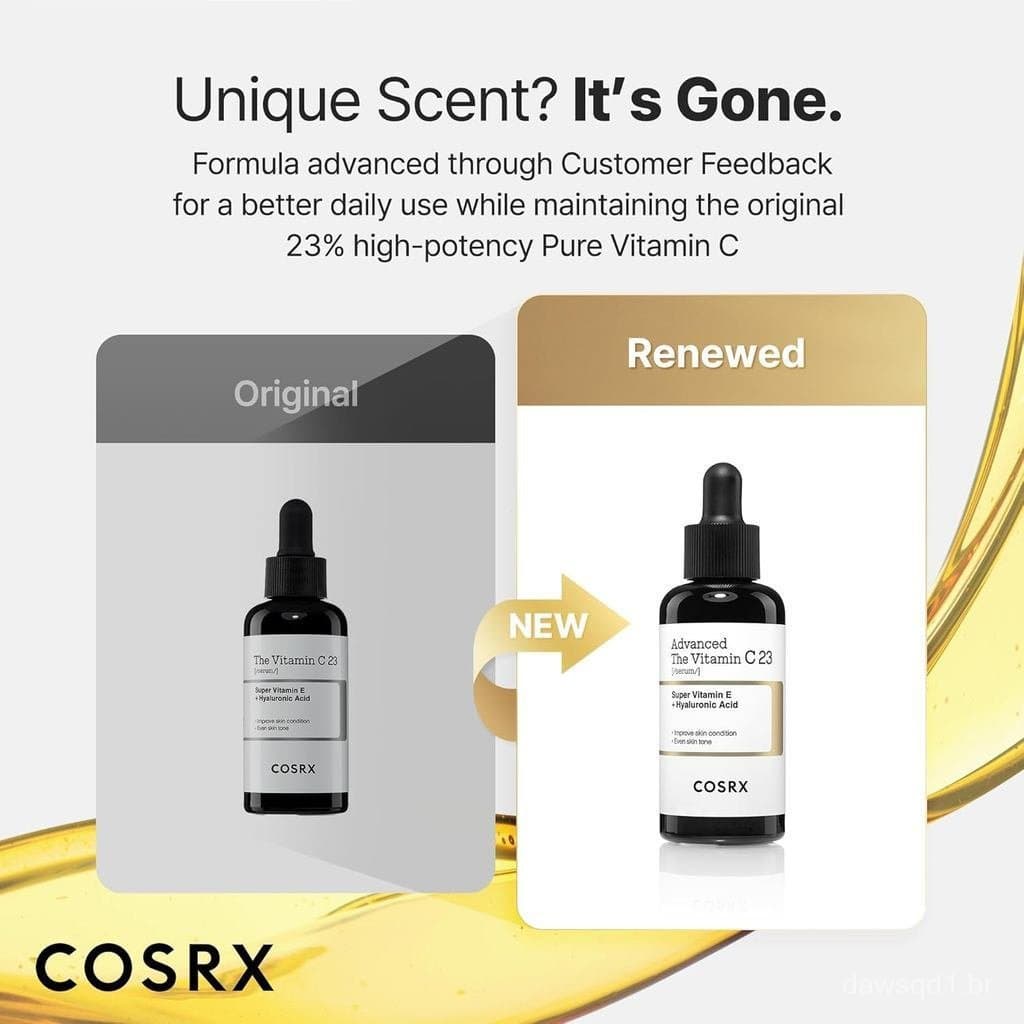COSRX Advanced Pure Vitamin C 23% Verum com Vitamina E (Atualizado), Sérum de Vitamina C Coreano CEDF