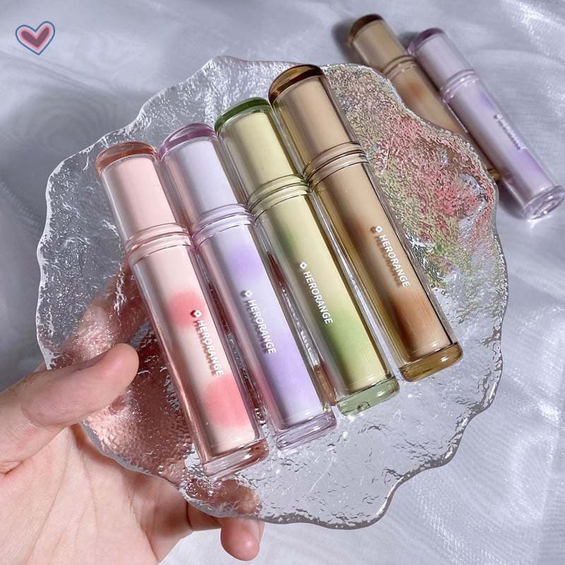 Ice Tea Fruity Lip Gloss-Esmalte Labial Hidratante Transparente De Longa Duração Para Iluminar O Tom Da Pele
