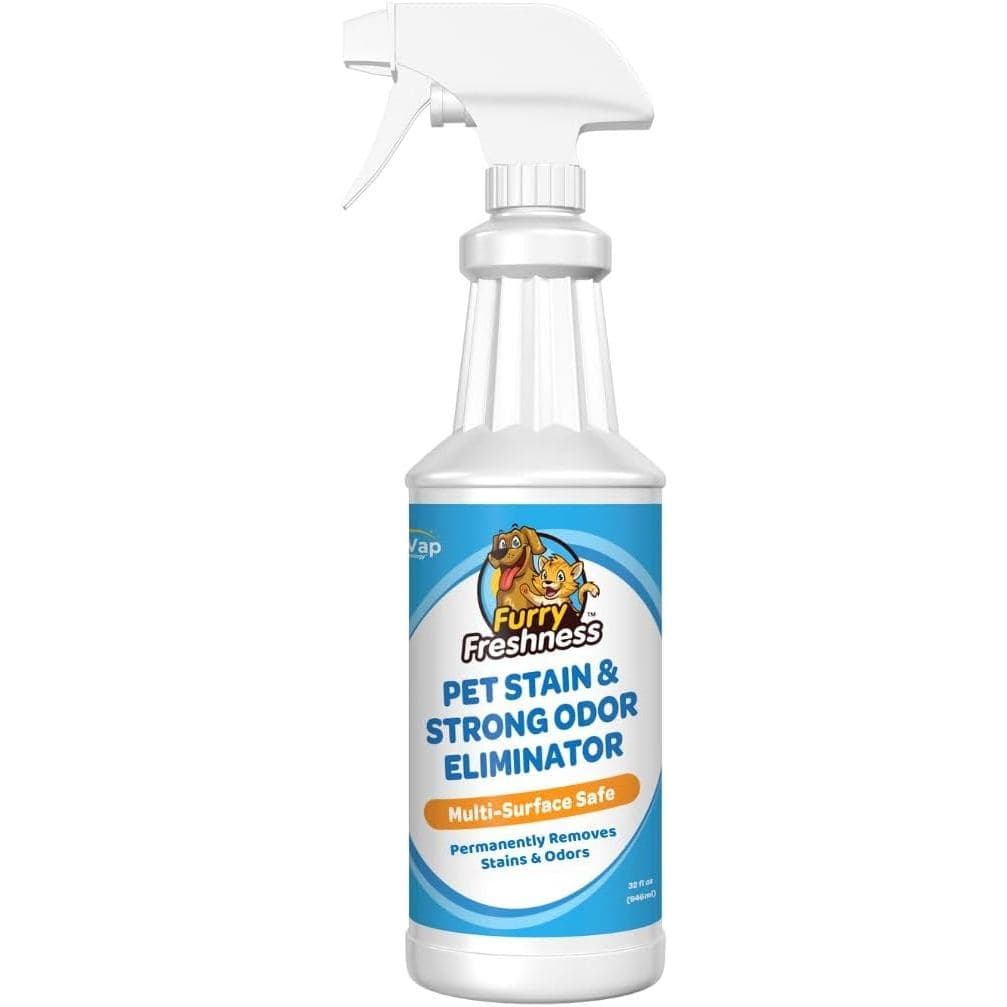FurryFreshness Extra Strength ou Removedor de Manchas de Urina e Odor Permanente + Eliminador de Manchas - Remove mancha