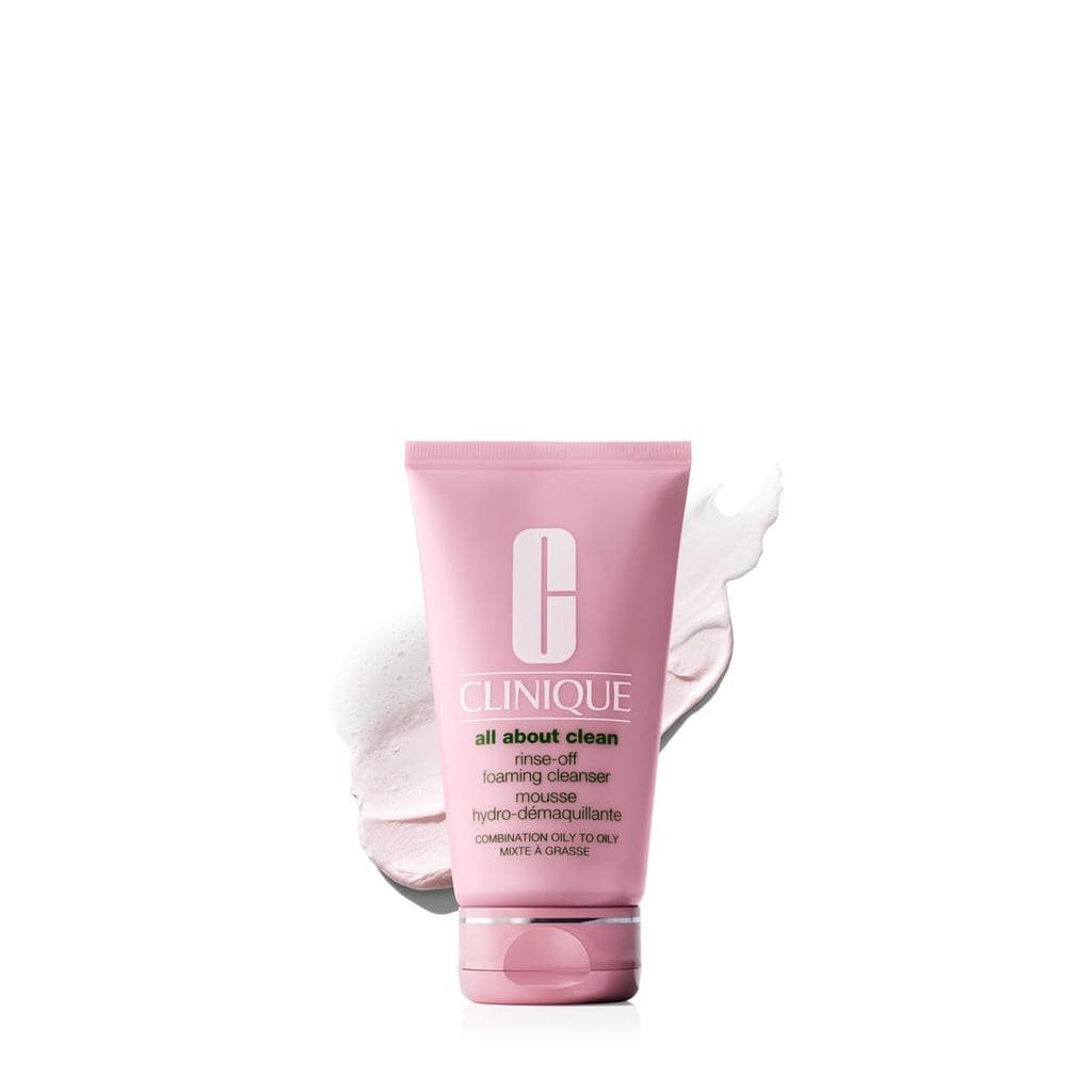 Clinique All About Clean Sabonete Facial de Enxágue |   Limpador Facial com Ácido Hialurônico + Glicerina para Peles Ole