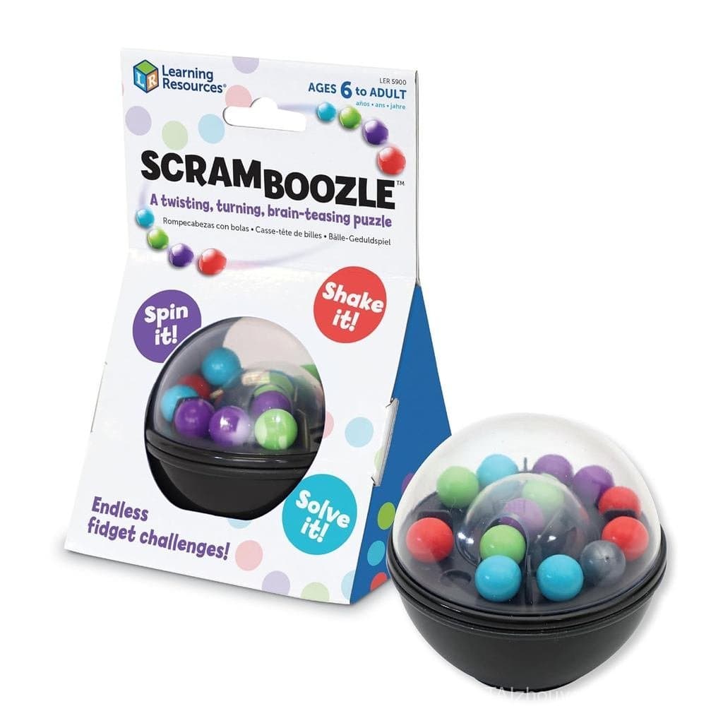 Bola Quebra-Cabeça Scramboozle da Learning Resources - Quebra-Cabeças 3D para Crianças e Adultos, Quebra-Cabeças para Ad
