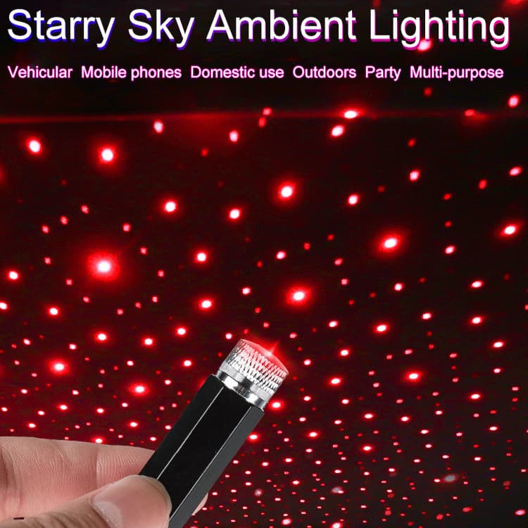 [Crie Uma Atmosfera Romântica] Luzes De Teto Estrelado USB/Decoração De Carros/Luz De Teto