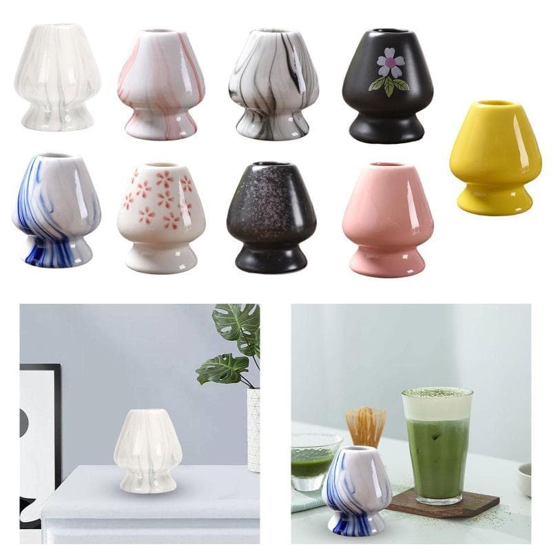 [Fineblue] Suporte Para Batedor Matcha Tradicional Chasen Stand Teaware Ferramenta De Chá Restaurante