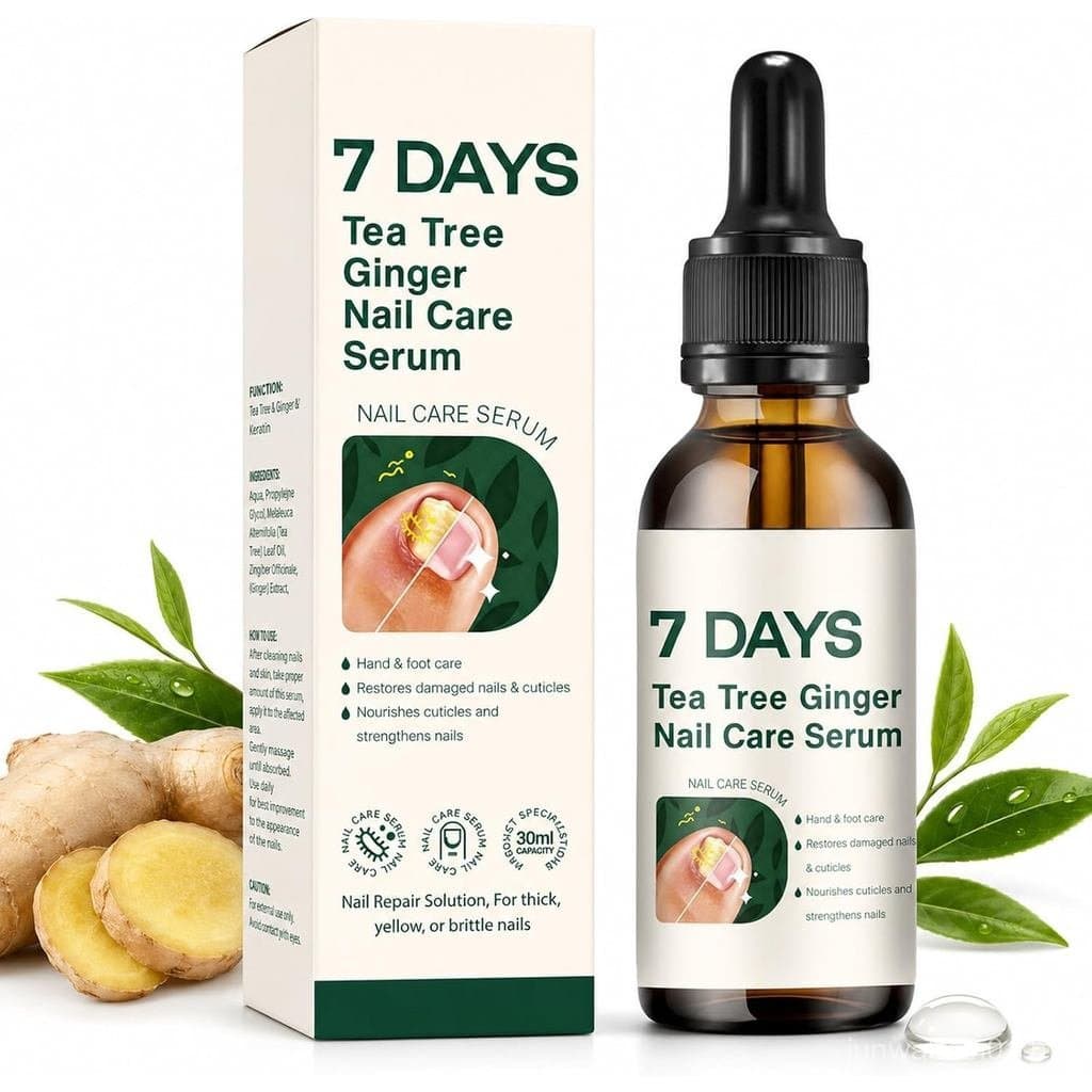 Óleo de Cuidado para Unhas de Gengibre, Sérum para Unhas Secas e Quebradiças e Cuidado das Cutículas (1 unidade)