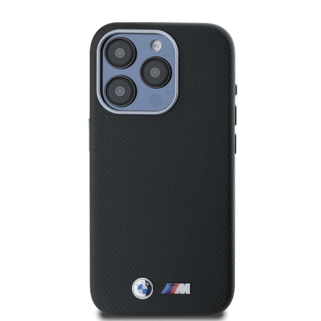 Capa para iPhone BMW Carbon Metal MagSafe Premium Anti Impacto