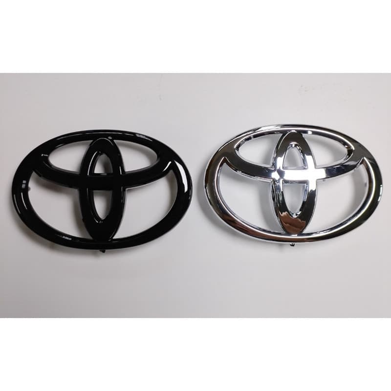 Emblema Central do Volante TOYOTA, Preto, para INNOVA, Fortuner, Vios, Avanza, COROLLA, Camry, Highlander, RAV4, Altis 3