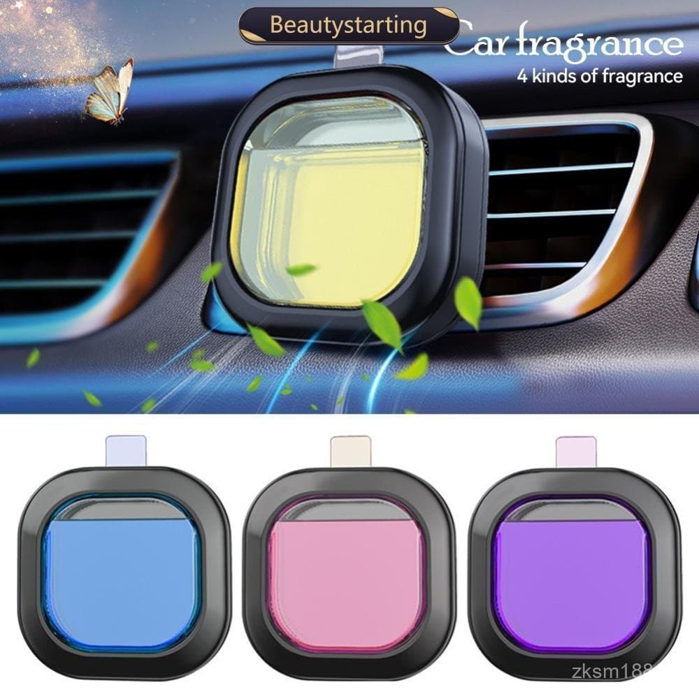 Aromatizador de Ar para Carro 4ml, Fragrância Líquida para Ar Condicionado, Tipo Decorativo
