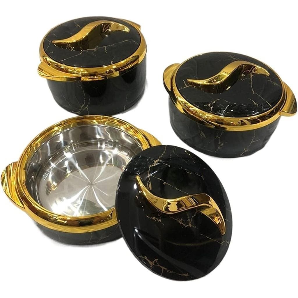 Caixas Bento, Caixa Térmica para Alimentos, Caixa de Almoço Isolada (Cor: Preta) P1G4