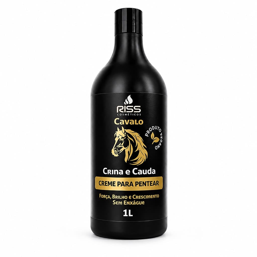 CREME PARA PENTEAR CRINA E CAUDA RISS 1 LITRO