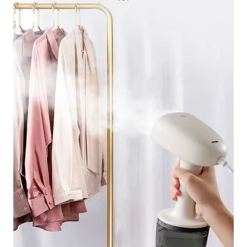 Ferro a vapor portátil, luxuosa máquina de passar a vapor, 110V, adequado para passar roupas, móveis e cortinas, criando
