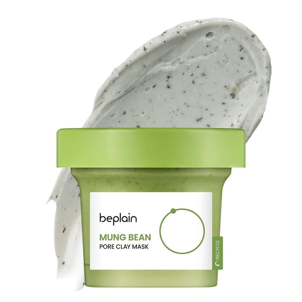 Máscara Facial de Argila de Feijão Verde Beproin (4,05 onças/120 mililitros) |     Sem |     Máscara lavável par