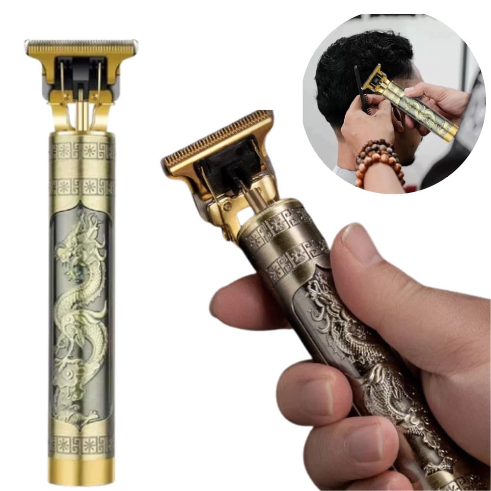 Aparador De Barba Profissional Máquina Cortar Cabelo Sem Fio Barbeador