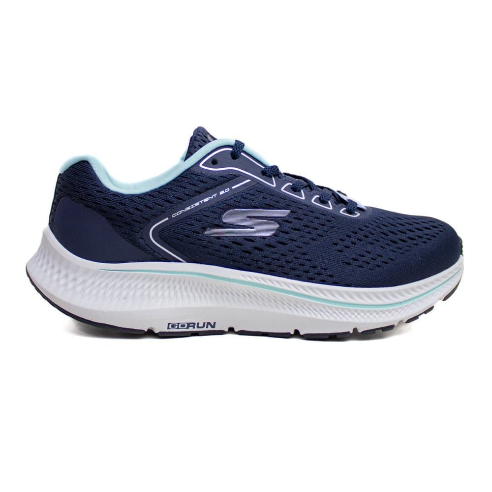 Tênis Skechers Go Run Consistent 2.0 Masculino Mile Marker para Corrida e Academia