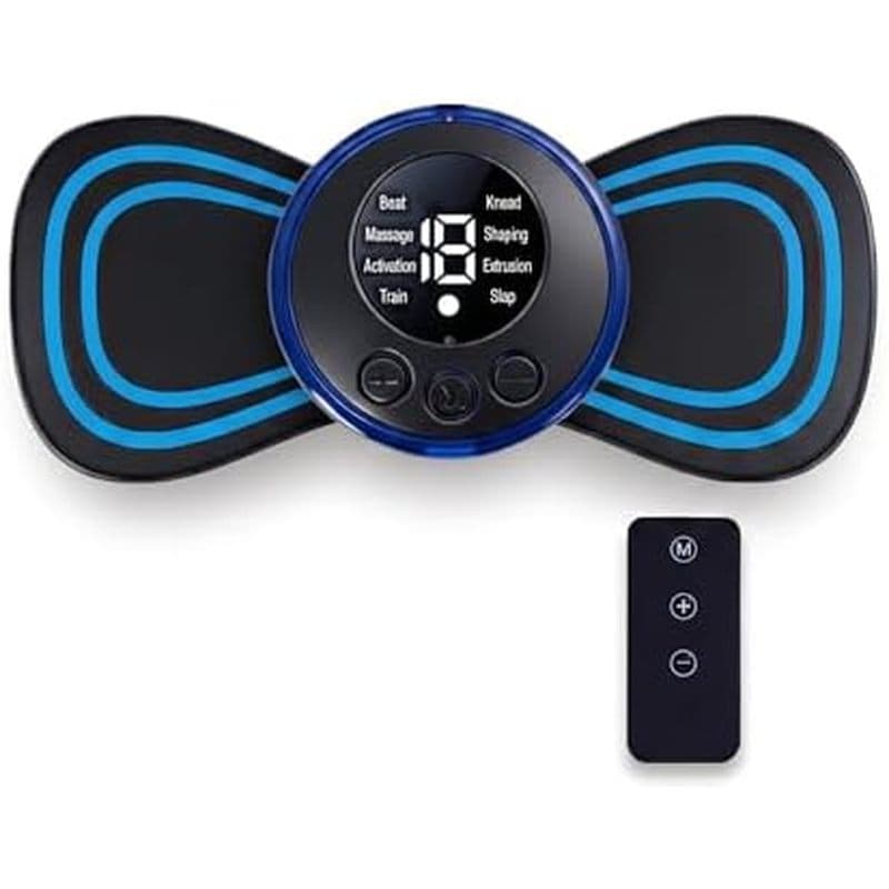 Adesivo De Massagem Artístico RECO , 8 Modos & amp ; 19 Níveis De Intensidade , Almofada Sem Fio Recarregável USB Para P