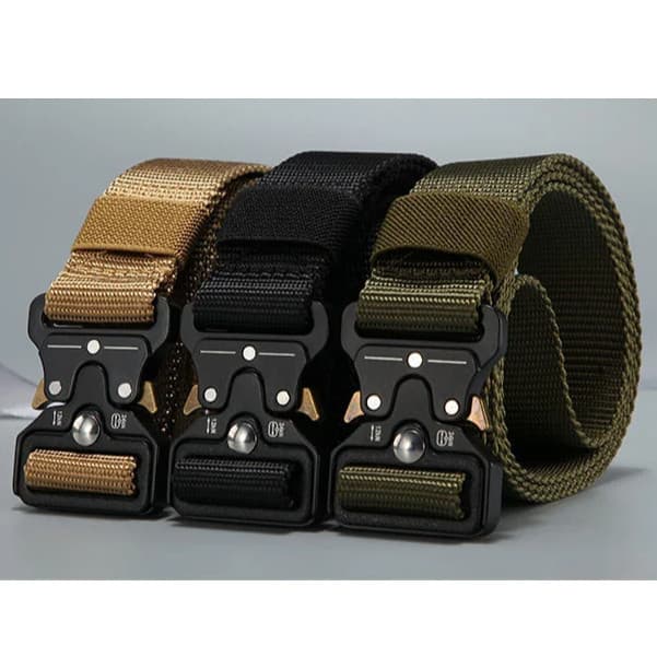 Cinto Tático Militar Poliamida Com Fivela De Engate Rápido Metal P.HQ