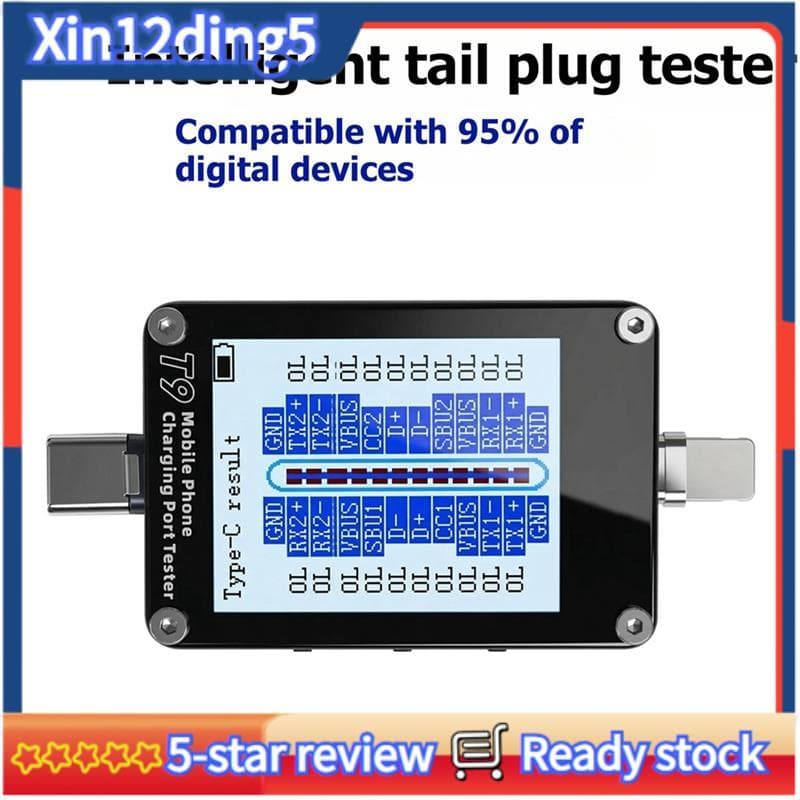 T9 Detecção De Telefone Móvel Inteligente Cauda Plug Tester Porta De Carregamento Ponto De Falha Funcionalidade De Bloqu