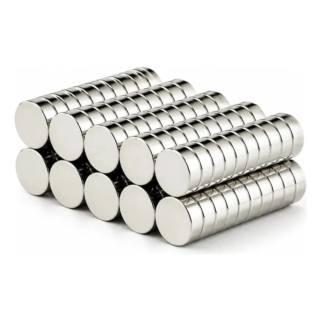 Imã Neodímio Super Forte Trava Tudo N35 10x4 Ima 10 Pcs
