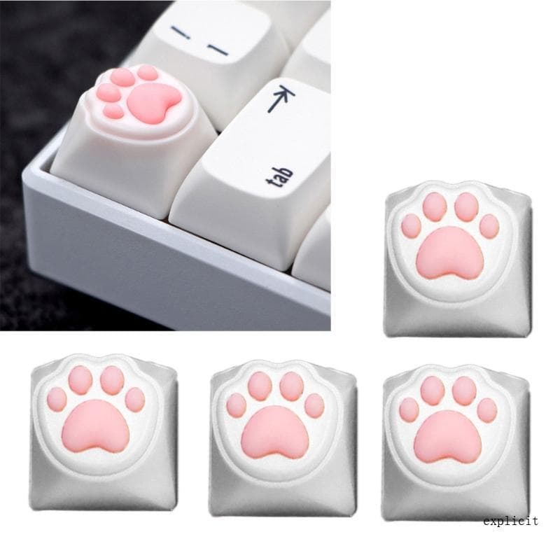 Exp Ergonômico Keycaps ABS Silicone Blend Reduzido Ruído Fadiga Fácil Digitação Para Programadores E Gamers