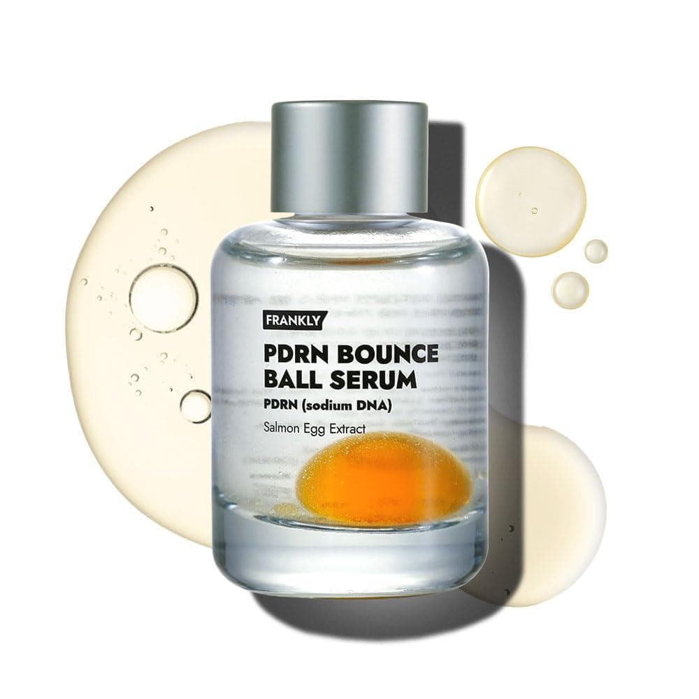 FRANKLY Salmon PDRN Bounce Ball Serum – 99% de PDRN de DNA de Salmão Puro para Recuperação Pós-Microneedling, Vermelhidã