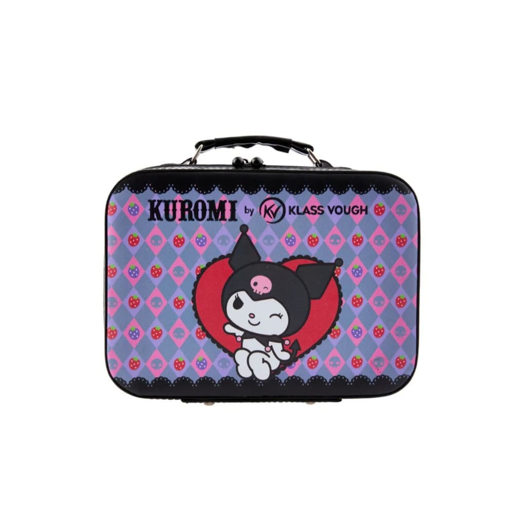 Mini Bolsa para Maquiagem com Espelho Kuromi Klass Vough