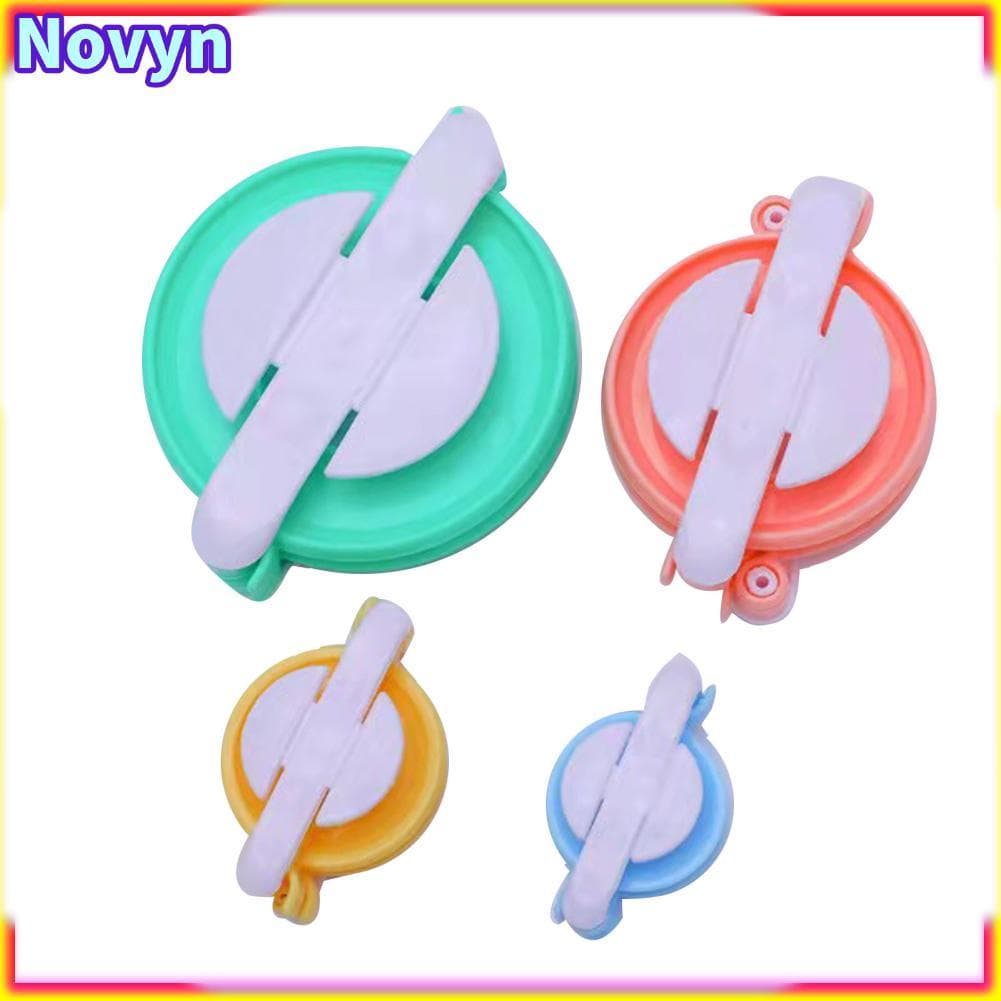 Novyn-br Conjunto de ferramentas para fazer poms de tamanhos diferentes, 4 peças, para projeto de artesanato de fios de