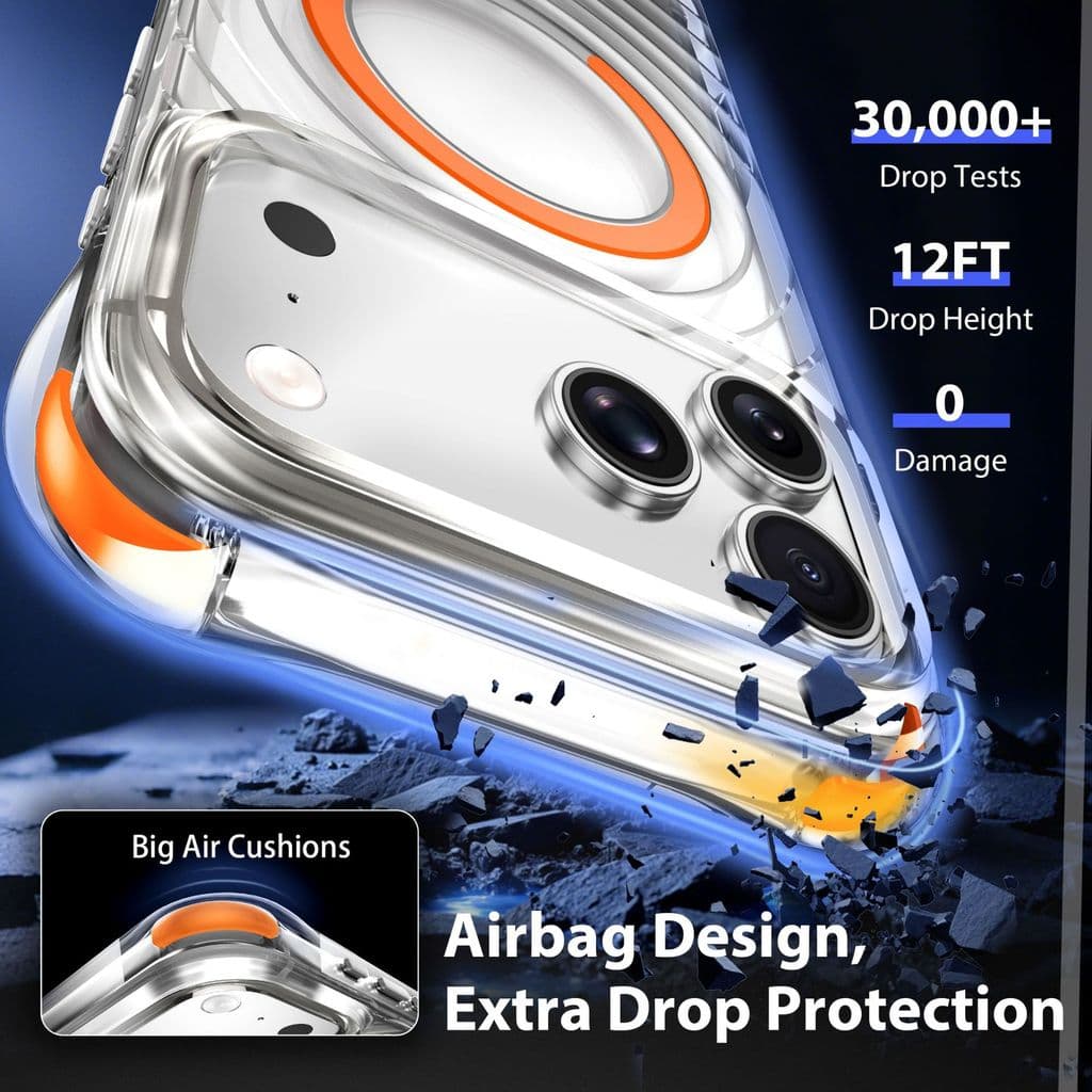 Estilo ondulado IP18PROMAX com Airbag interno de quatro cantos Série colorida dopamina resistente a choques