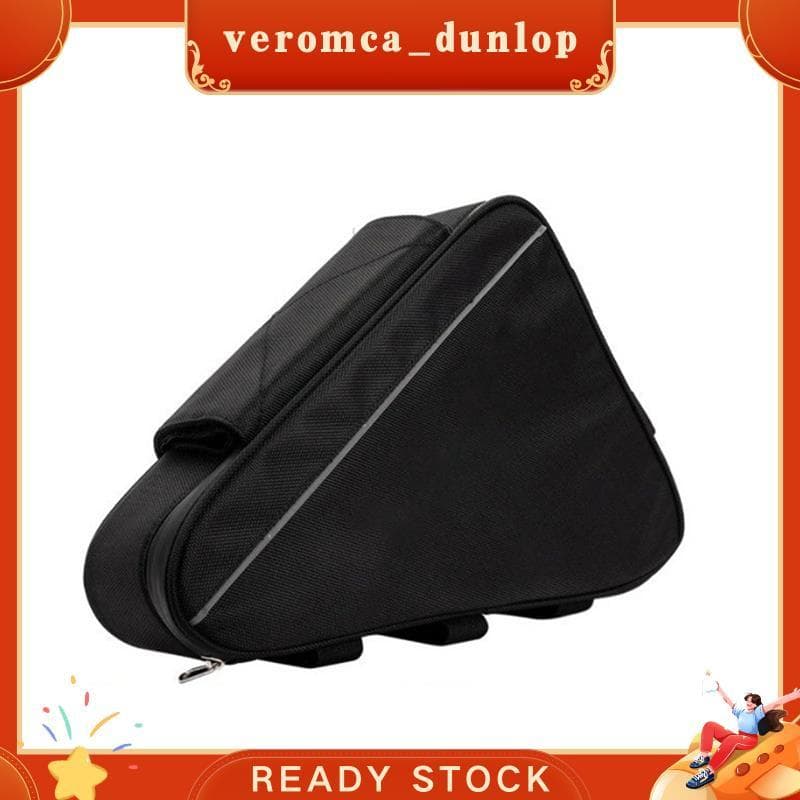Acessórios Para Bicicleta Elétrica E-BIKE 36V 48V 60V 72V Bolsa De Bateria Triangular Preta Bolsas Quadro De Carga Máxim