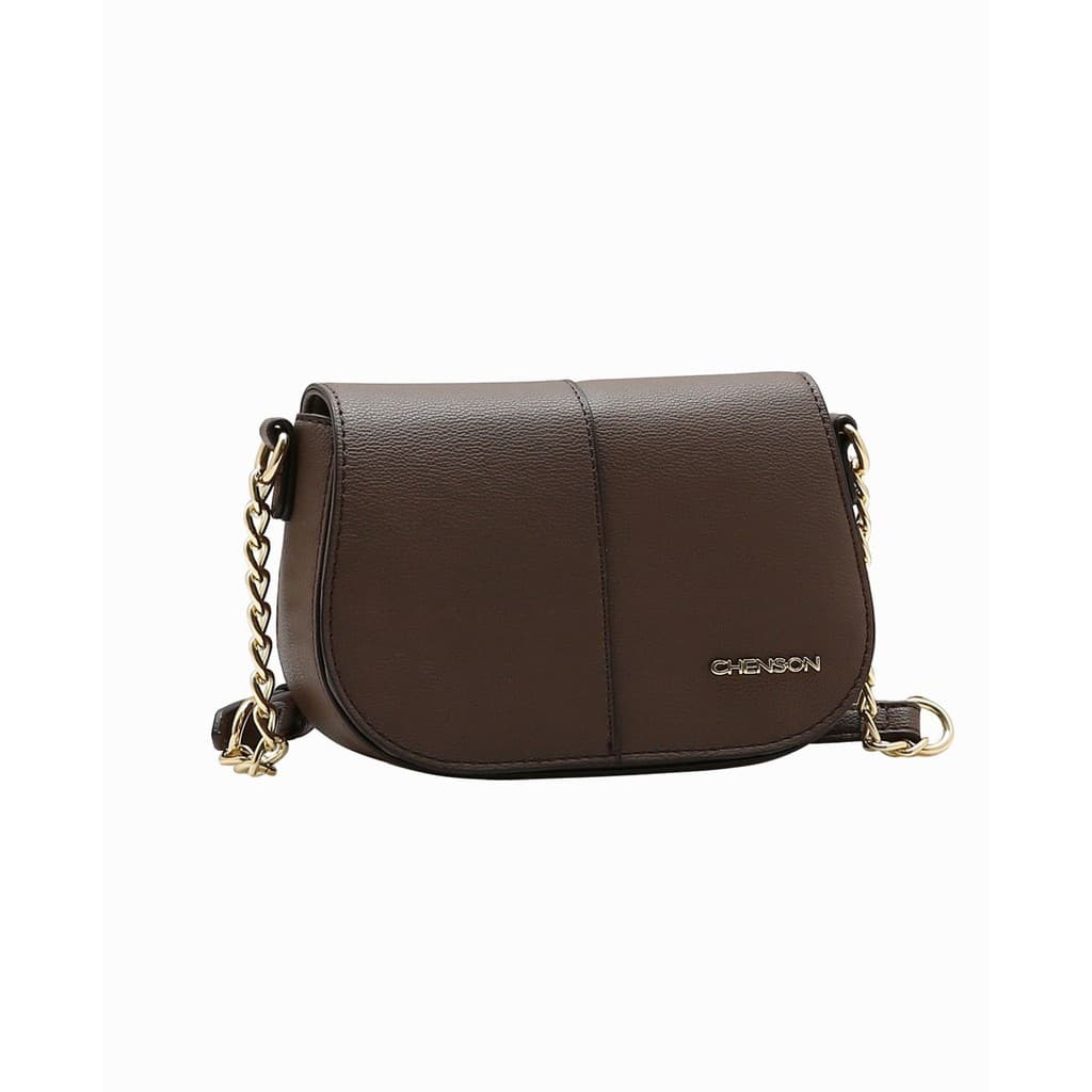 Bolsa Estruturada - Tiracolo - Chenson 3484929 Marrom