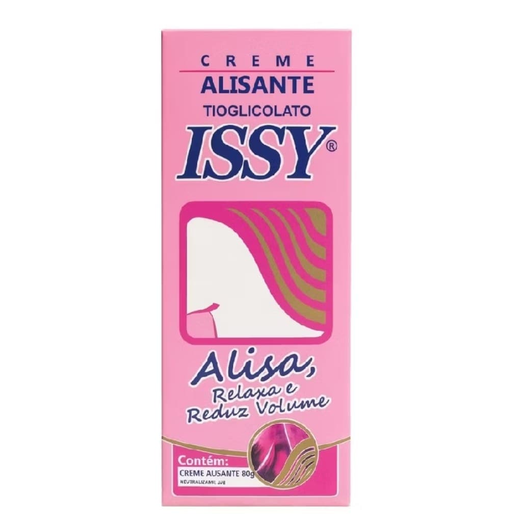 Creme Alisante Tioglicolato Issy 80gr