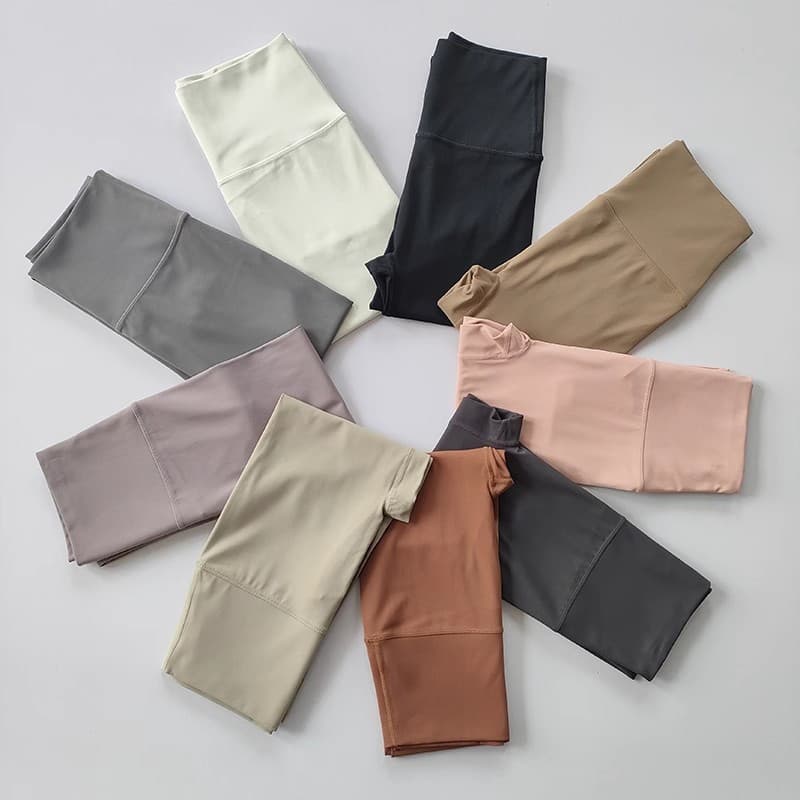 Leggings Esportivas de Alta Qualidade para Mulheres, Cintura de Yoga, Macias, Respiráveis, Calças Esportivas, Roupas par