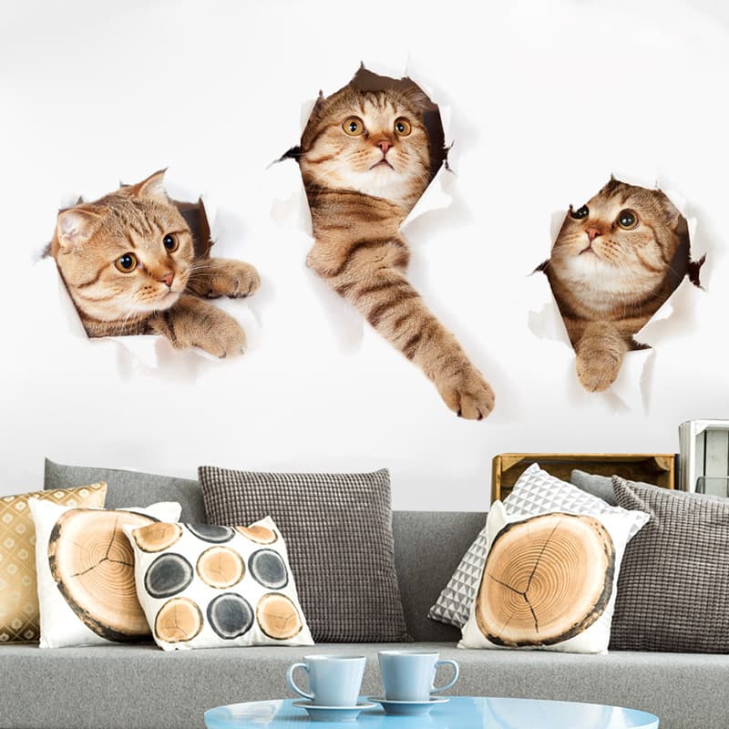 3D tridimensional adesivos de parede sala de estar TV fundo parede quarto papel de parede decoração adesivos papel de pa