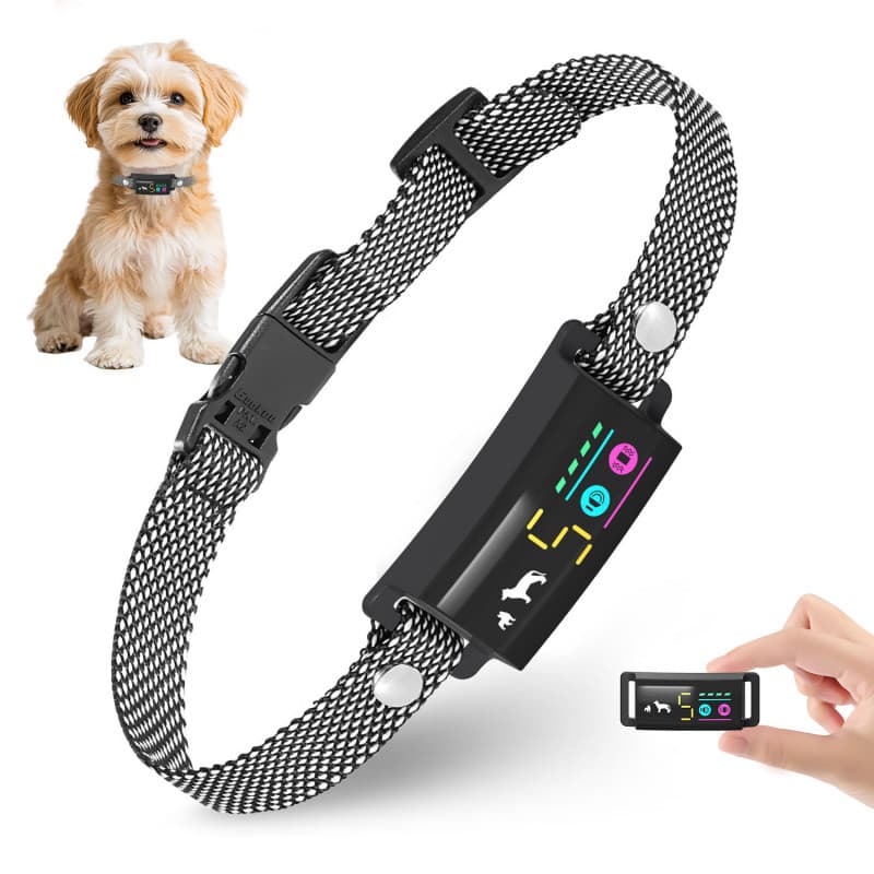 Novo Dispositivo Anti-Latido com Tela Colorida da Smart Pet - Humanizado, Sem Choque Elétrico, Dispositivo Inteligente p