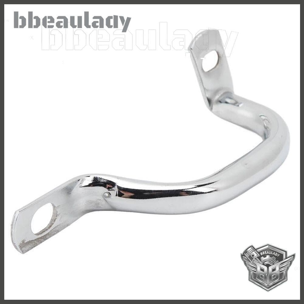 Bbeabr Barra de apoio traseira para motocicleta Xixian para CG125 - corrimão lateral VintageStyle com punho confortável