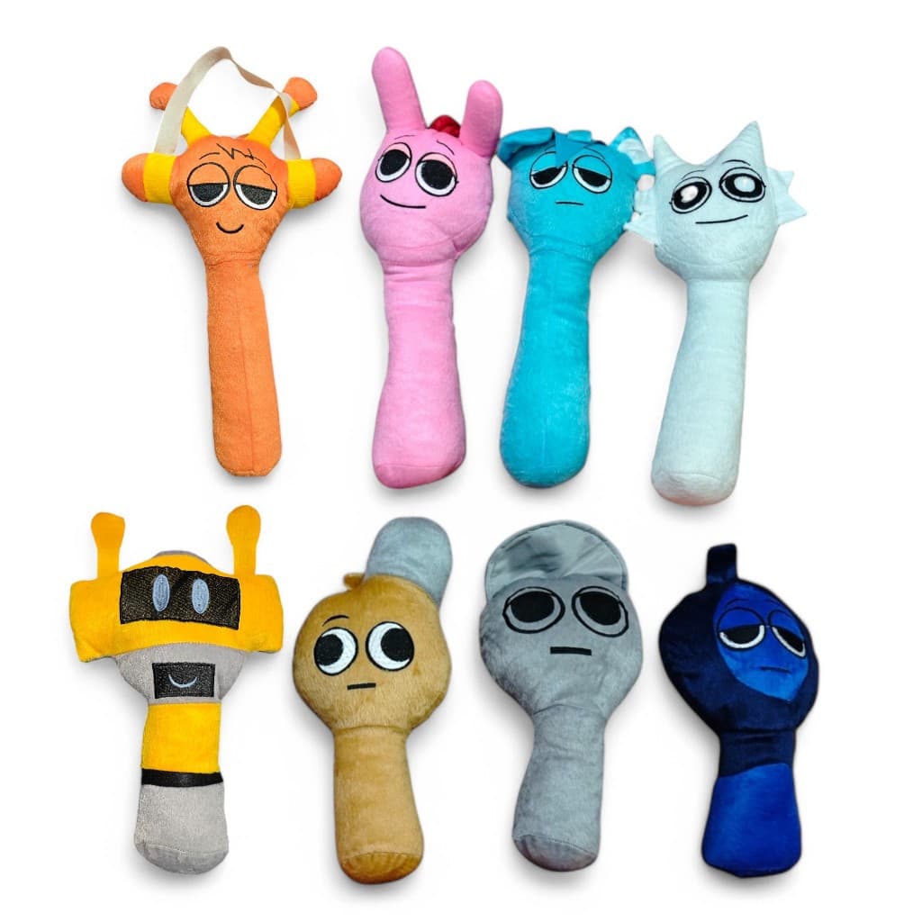 Pelúcia Brinquedo Sprunki Incredibox 30cm/45cm Presente Para Crianças Aniversario Pronta Entrega