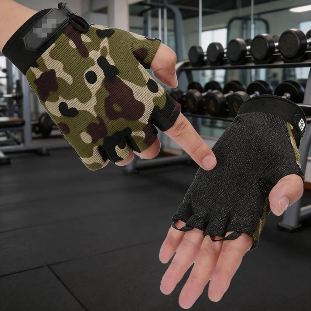 Meio dedo 511 luvas respirável ciclismo masculino Fitness ao ar livre luvas moda condução esportes crianças luvas