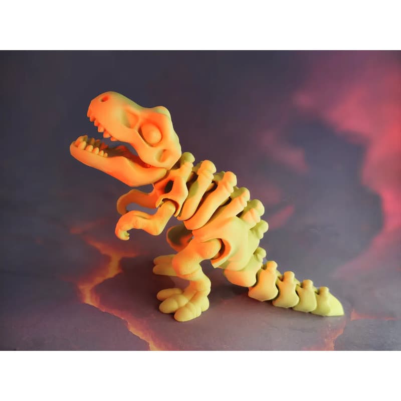 T-Rex Esqueleto Articulado Flexível