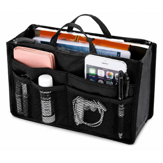 Organizador de Viagem Dupla Camada Bolsa Porta Cabos Carregadores Acessórios Eletrônicos Portátil