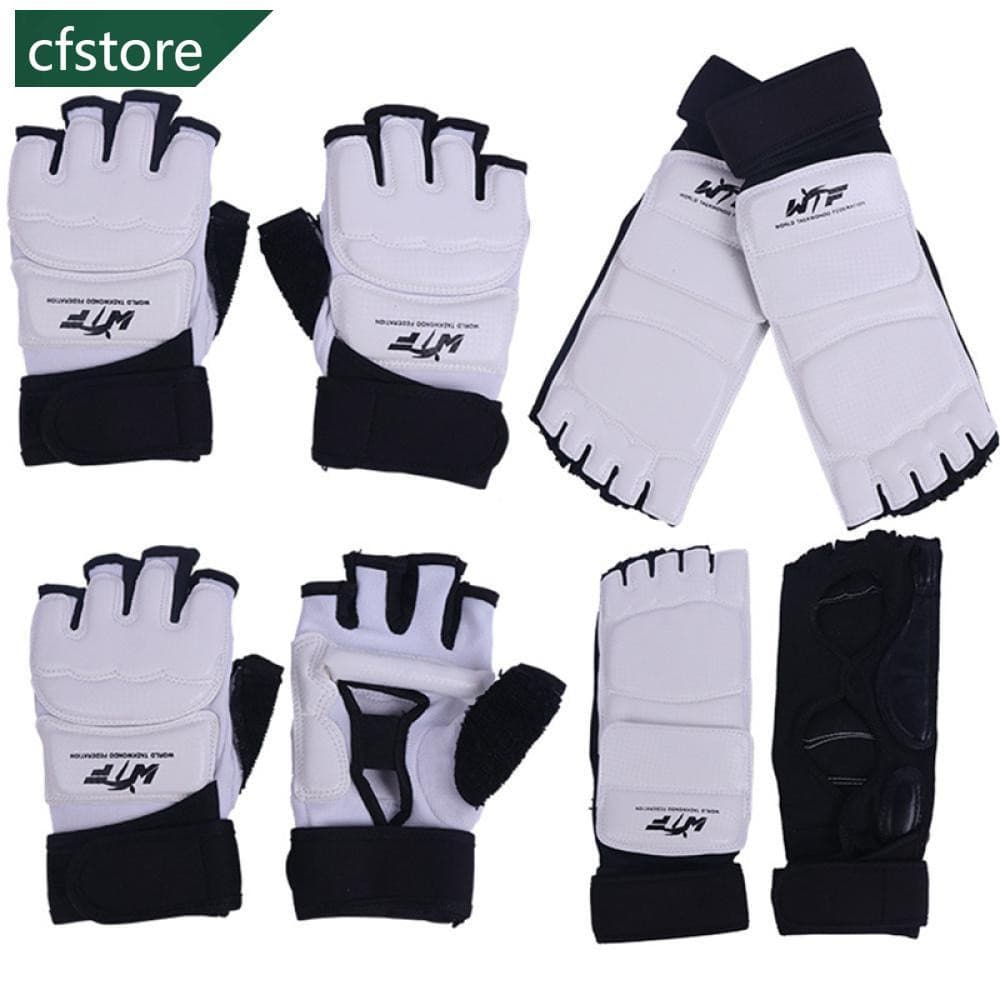 CFSTORE 1 Par Taekwondo Protetores De Luvas De Proteção De Pés De Mãos De Fósforo J3U8