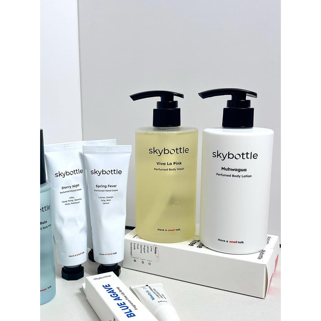 Coreia coreia skybottle fragrância loção corporal loção corporal chuva branca Fig toranja Natural fresco fragrância de l