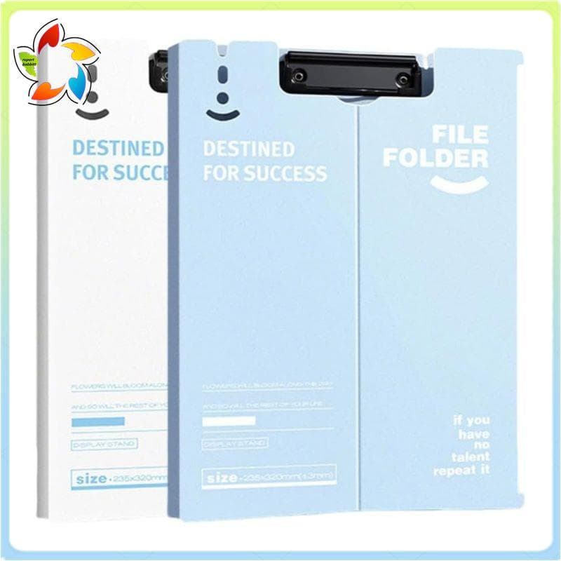 Pastas De Arquivo PP Stand-Up Suportes De Documentos A4 , Bloco De Escrita Mix De Duas Cores De 2 Pacotes Para Estudante
