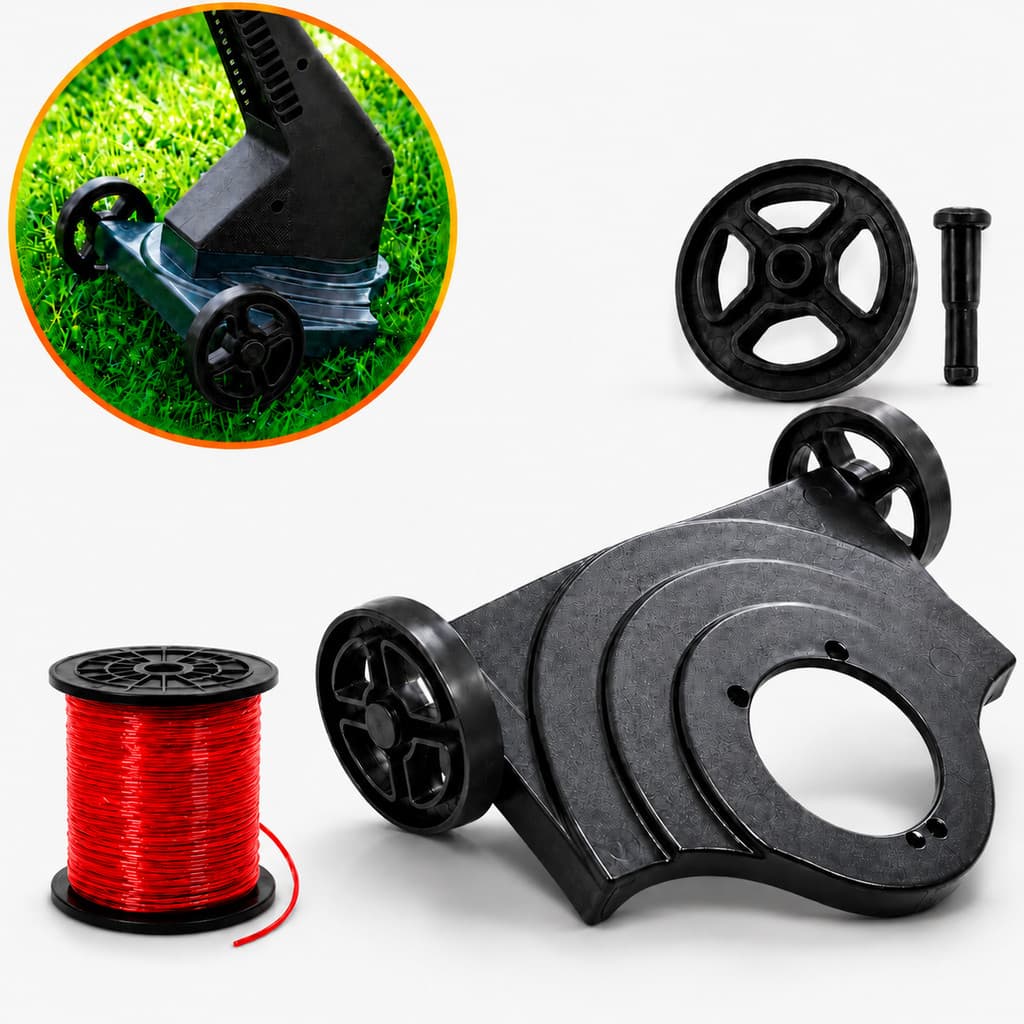 KIT Adaptador Corte Leve para Aparador de Grama + 3m Nylon