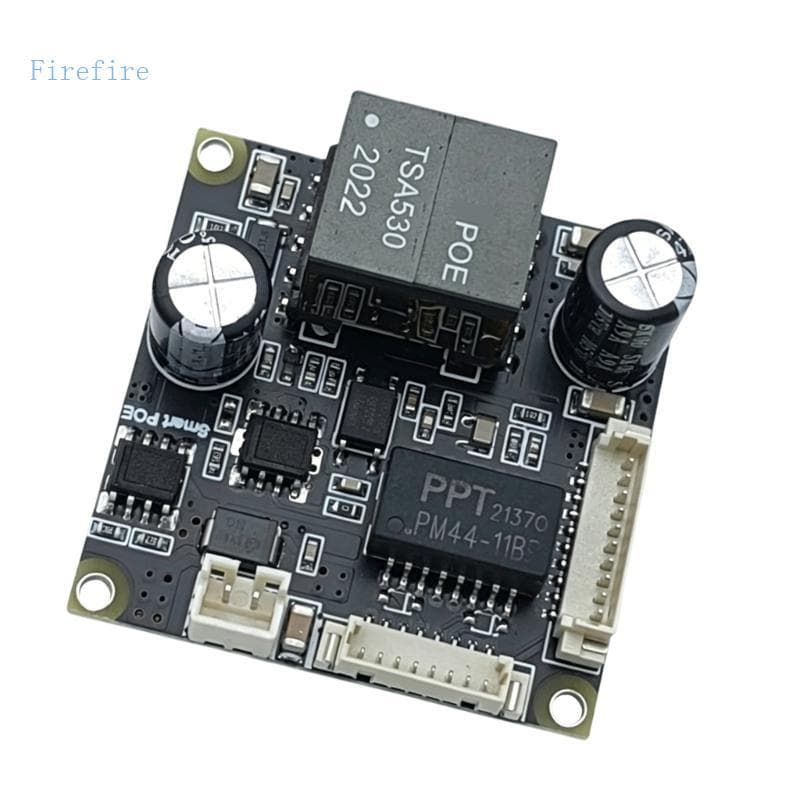 Firefire 30W Módulo POE Potência DC33V Para 60V Entrada 12 4V Saída Câmeras Segurança Telefones VoIP IEEE802