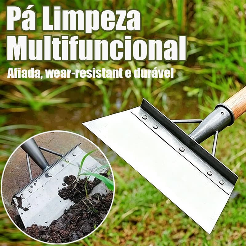 Pá De Limpeza Multifuncional Para Limpeza Pastagens Fazendas Jardins Capina Diária Resistente