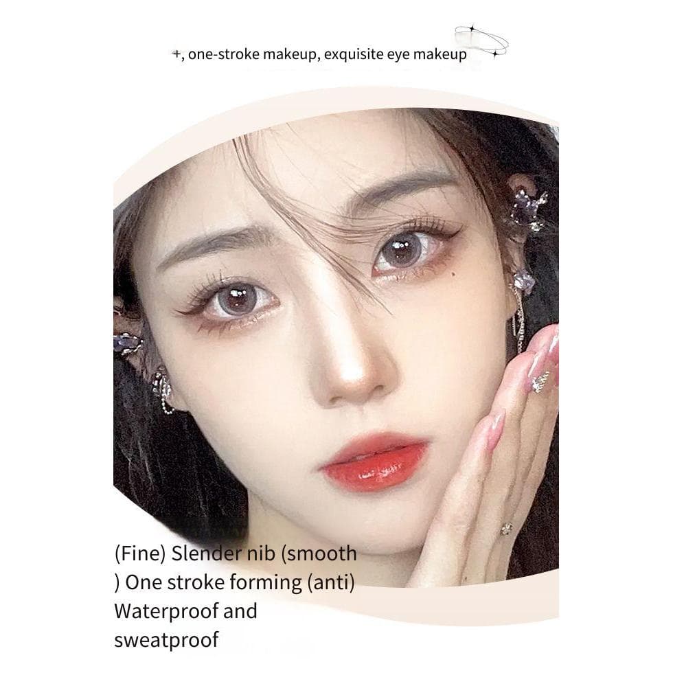 Caneta líquida delineadora genuína de alta qualidade, estilo coreano, caneta especial para iniciantes, ponta ultrafina,