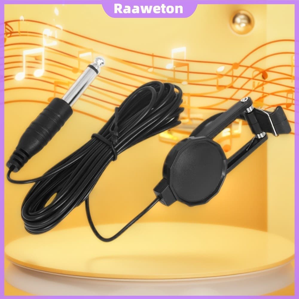 Captador De Violino Útil Sistema De Captação Sem Perfuração Acessórios Para [Raaaweton.br]
