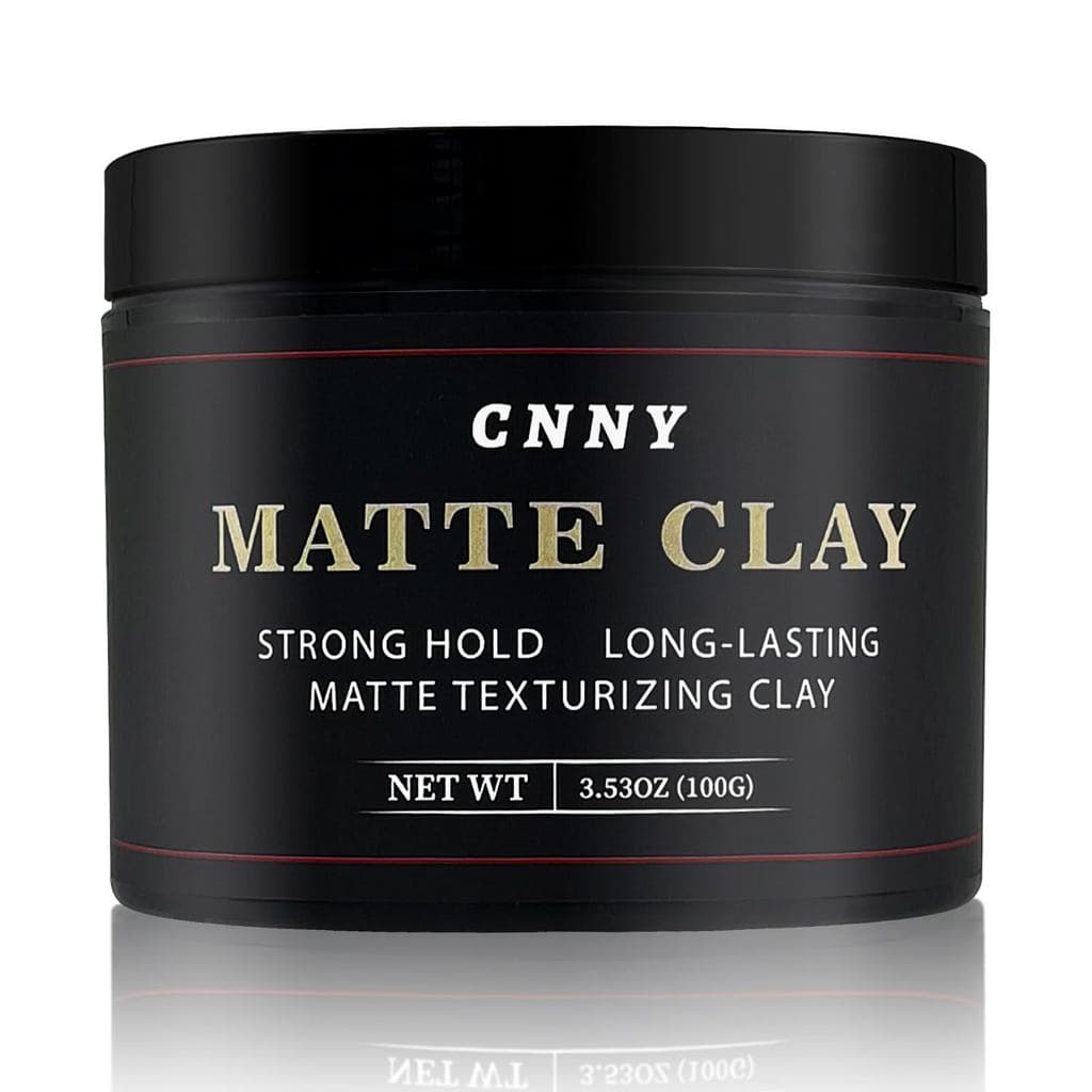 Argila Modeladora para Cabelo Masculino CNNY 3,53 oz, Fixação Firme, Acabamento Fosco, Argila Capilar com Ingredientes N