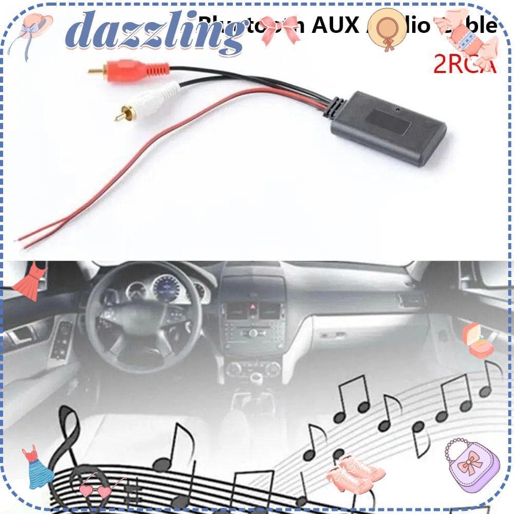 Módulo Receptor De Áudio Bluetooth Deslumbrante De 1 Unidade , Adaptador De Entrada Automático Preto 5-12V , 5.0